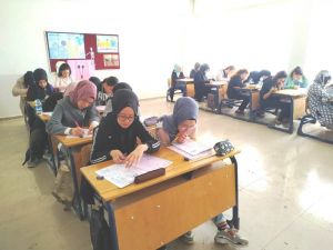 Hisarcık’ta kazanım değerlendirme sınavı yapıldı