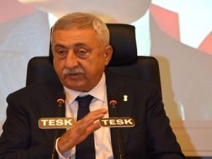 TESK Genel Başkanı Palandöken: "Esnafımızın sırtındaki sigorta primi yükü bir an önce hafifletilmeli"
