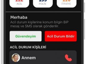 BiP ‘Acil Durum Butonu’na kayıtlı kişi sayısı 1 milyon’a ulaştı