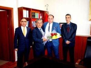 Sarıgöl Vergi Dairesinden Kaymakam Arıkan’a bilgilendirme