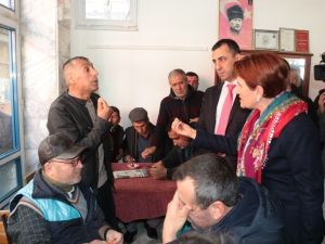 Balıkesir’de vatandaşlardan Akşener’e HDP tepkisi