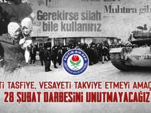 Başkan Yıldız: “28 Şubat’ta öz değerlere, inanç, varlık ve hayatiyetine kast edilmek istendi”