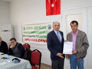 Kütahya’da 55 orman köylüsüne ’Mesleki yeterlilik belgesi’ verildi