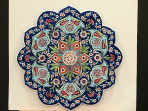 Çini öğrencilerinin özgün çalışmaları sergilenecek