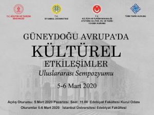 Güneydoğu Avrupa’da Kültürel Etkileşimler Sempozyumu düzenlenecek