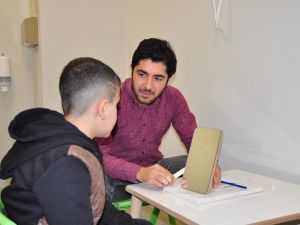 Konuşmada zorluk yaşayanları sevindiren hizmet