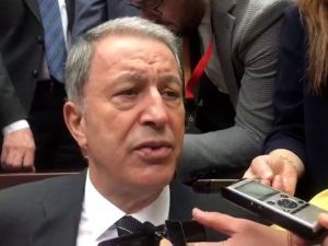 Bakan Akar: "Bizim amacımız siyasi çözümlerdir, barışçıl yöntemlerdir"