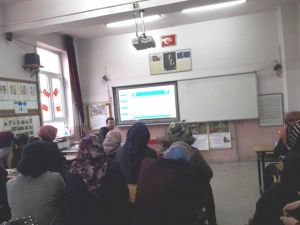 Hisarcık’ta velilere koronavirüsü bilgilendirmesi
