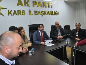 AK Parti Kars İl Başkanı Çakın’dan CHP’li Özkoç’a tepki