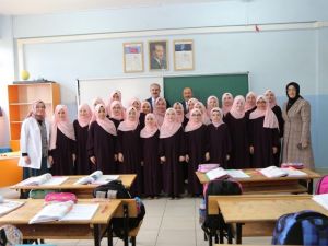 Akşemsettin Kız İmam Hatip Lisesi’ne ziyaret