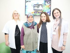 Kütahya’da gördüğü tedaviyle tekerlekli sandalyeden kurtuldu