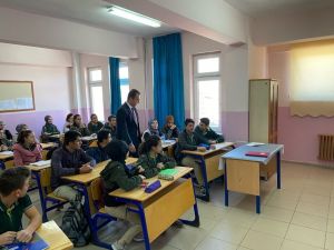 Öğrencilere kaymakamlık mesleği anlatıldı