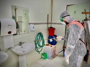 Didim’de dezenfekte çalışmaları devam ediyor