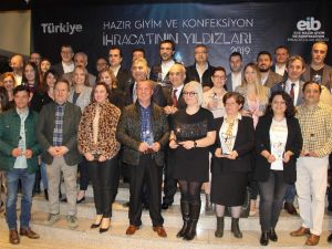 Ege Hazır Giyim ve Konfeksiyon İhracatçıları ödüllerine kavuştu