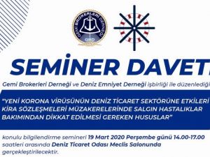 Koronavirüsün denizlere etkisi masaya yatırılacak