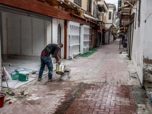 Kuşadası esnafından yeni sezon hazırlığı