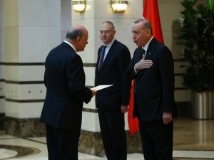 Cumhurbaşkanı Erdoğan, Arnavutluk Büyükelçisini kabul etti