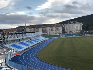 Dumlupınar Stadyumuna 3 bin 100 kişilik tribün yapımı devam ediyor
