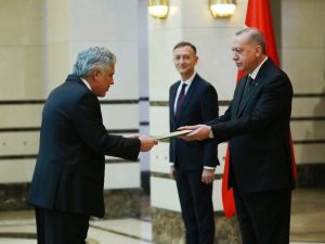 Cumhurbaşkanı Erdoğan, Brezilya Büyükelçisini kabul etti