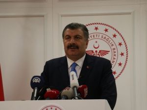 Sağlık Bakanı Koca, "Koronavirüs şüphesi olan vatandaşımızın test sonucu pozitif çıktı”
