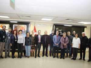 TRSM yetkililerinden İl Sağlık Müdürü Açıkgöz’e ziyaret