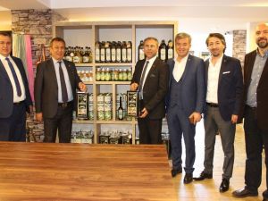 Muğla, Milas, Fethiye Ticaret ve Sanayi Odası Başkanları MELSA’yı ziyaret etti