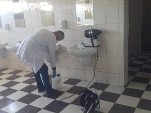 Muğla’da tüm okullarda koronavirüs hijyen ve önleme çalışmaları başlatıldı