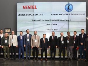 Vestel Beyaz Eşya, Afyon Kocatepe Üniversitesi ile iş birliği protokolü imzaladı