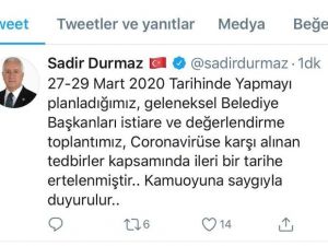 MHP Belediye Başkanları İstişare Toplantısı ertelendi