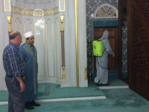 Camilerde dezenfekte