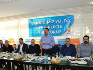 Edremit AK Parti’den birlik ve beraberlik toplantısı