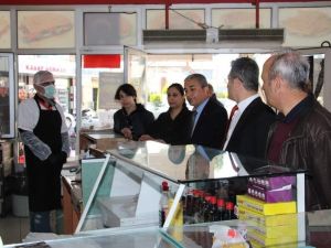 Koçarlı’da faaliyetlerine devam eden gıda firmaları denetlendi