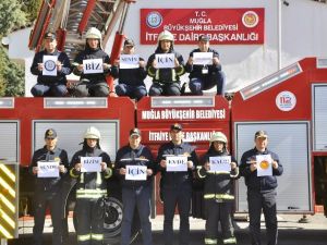Sağlıkçılardan sonra İtfaiyecilerden de ‘Evde kal’ çağrısı