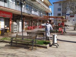 Başkan Demirci: "İlçenin tamamını dezenfekte ediyoruz"