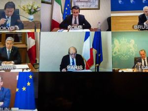 G7 Dışişleri Bakanları Toplantısında koronaya karşı iş birliği vurgusu