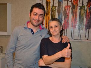 Nazmiye teyze artık çay içebilecek