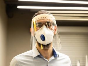 10 bin adet “şeffaf maske siperi” üretilecek