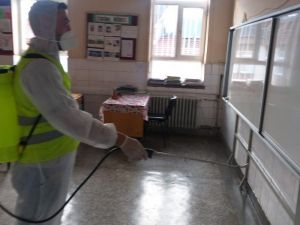 Kütahya’da 502 okul, 4 bin 865 derslik dezenfekte edildi