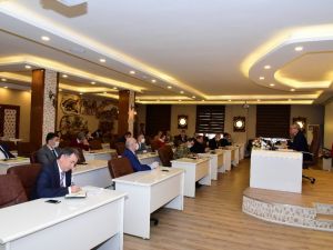 Pandemi Kurulu Toplantısı, Vali Deniz başkanlığında gerçekleştirildi