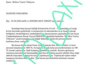 Bakanlık sağlık çalışanlarının maaşından kesinti yapılacağı iddialarını yalanladı