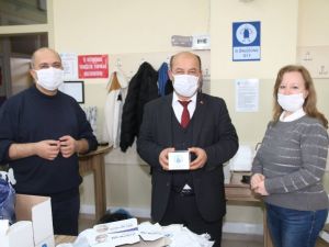 Kütahya’da 0-10 yaş bebek ve çocuklar için maske üretiyorlar
