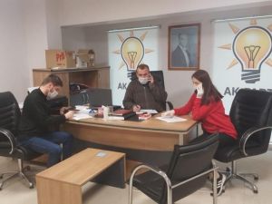 İlçedeki yaşlılar tek tek arandı