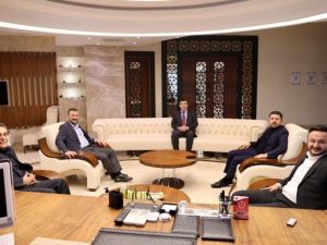 AK Parti heyeti, NEVÜ Rektörü Aktekin’e ziyaret