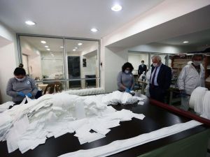 Muğla Büyükşehir 5 günde 12 bin maske üretti
