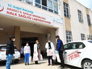 Büyükşehir Belediyesi Aile Sağlığı Merkezlerine koruyucu set dağıttı