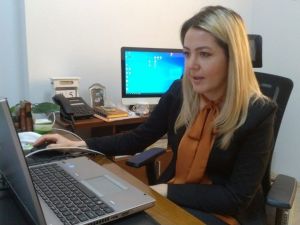 DPÜ öğrencileri derslere internet ortamından katılıyor