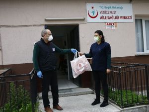 Büyükşehir’den 19 ilçede hizmet veren 331 ASM’ ye koruyucu set