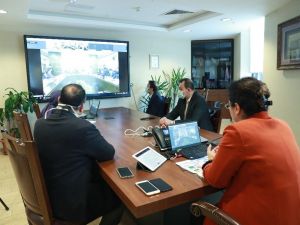 Çin ile ikinci video konferans görüşmesi gerçekleştirildi