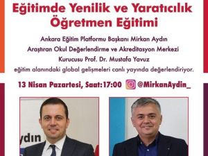 Ankara Eğitim Platformu, canlı yayınla aile ve öğretmen eğitimleri düzenleyecek