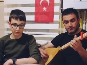 Erzincanlı baba-oğul, Bakan Soylu’ya türkü yazdı